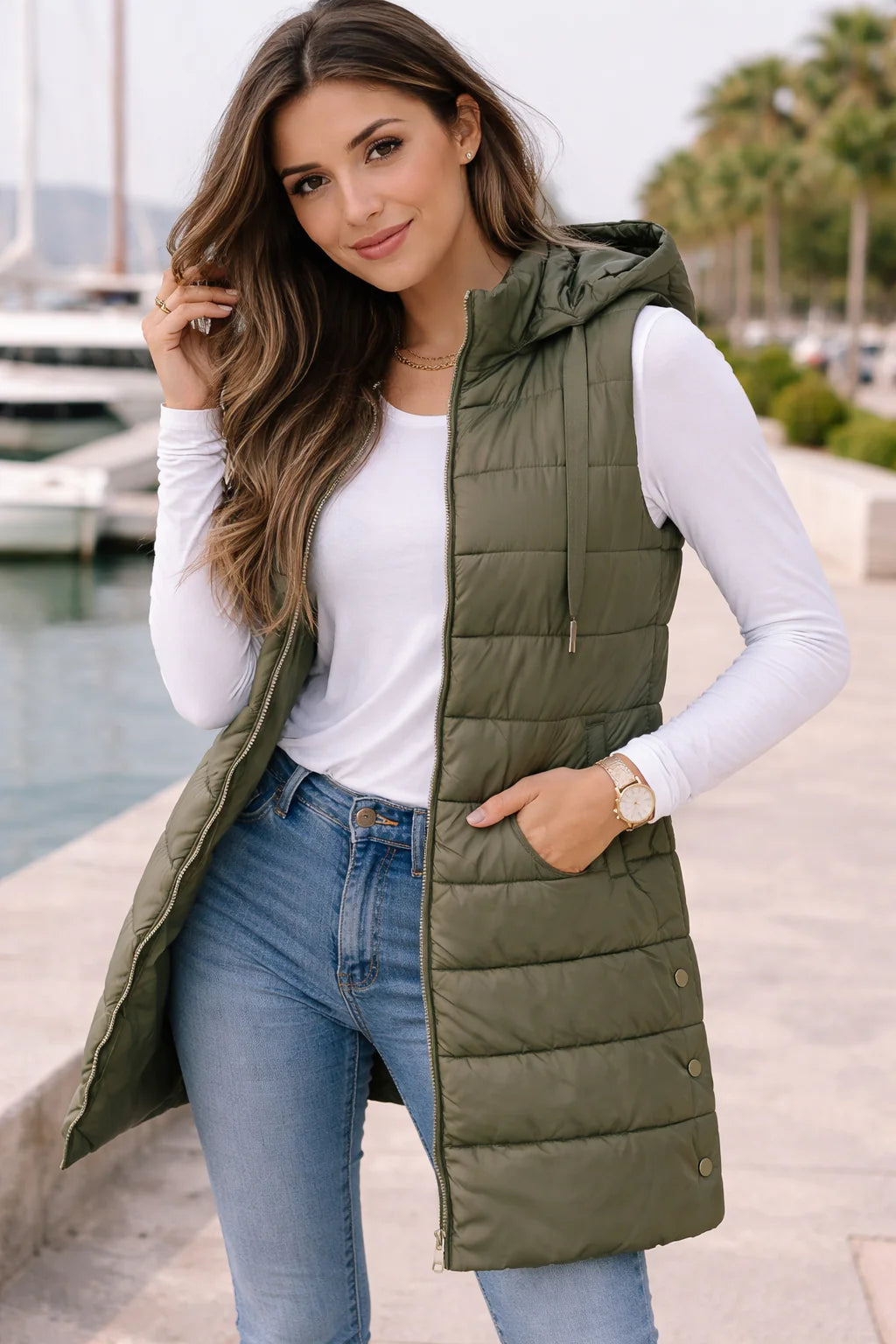 Cappotto Smanicato Donna – Ideale per le Mezze Stagioni